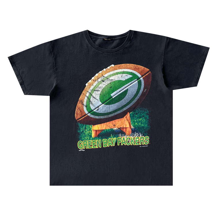 Vintage Green Bay Packers Tee "Black"