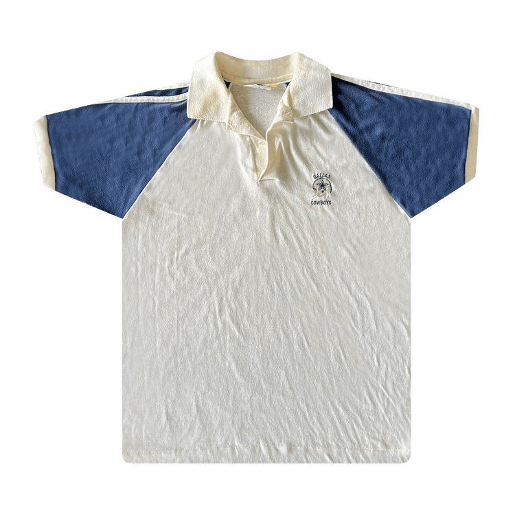 Vintage Dallas Cowboys Polo Shirt "White"