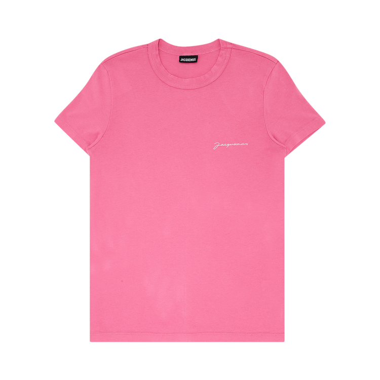 Jacquemus Le T-Shirt "Dark Pink"