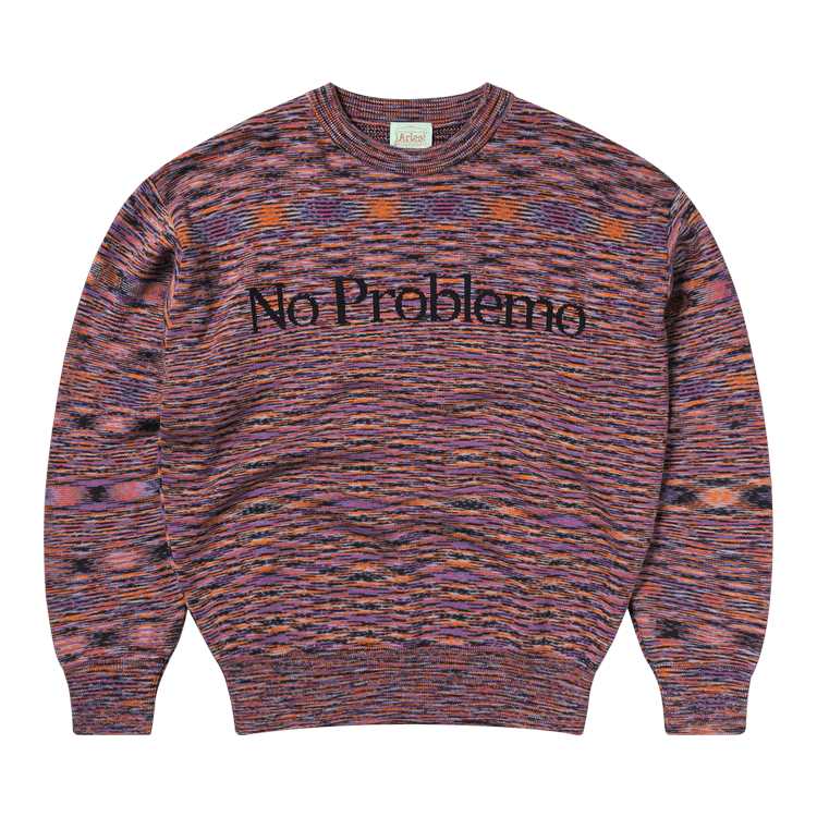 Aries Space Dye No Problemo Knit "Purple"