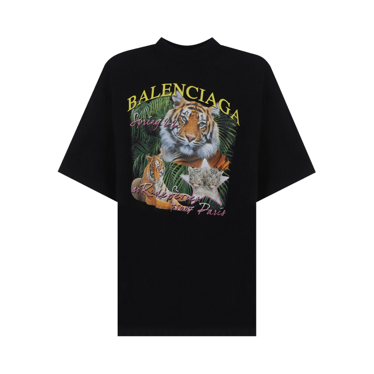 Balenciaga Worn Out T-Shirt "Black"