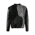 Homme Plissé Issey Miyake Button Up Jacket "Black"
