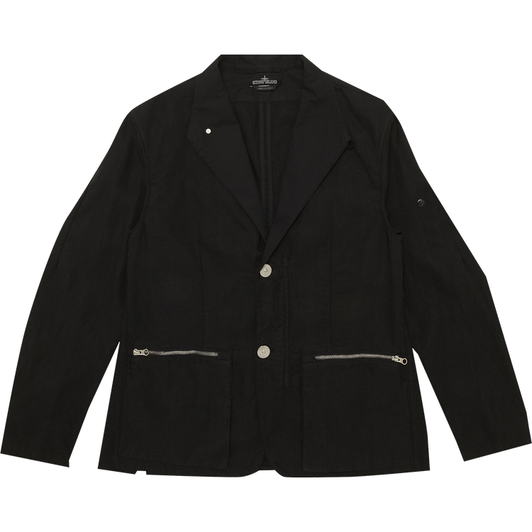 Stone Island Shadow Project Linen Blazer "Black"