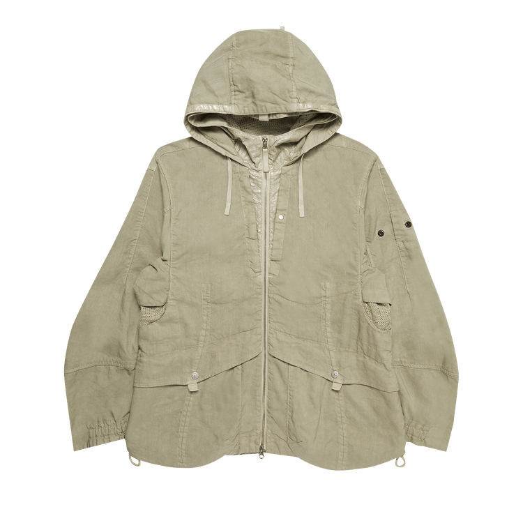 Stone Island Shadow Project Linen Hooded Jacket "Sand"