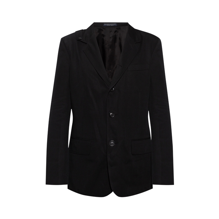 Yohji Yamamoto Pour Homme Single Breasted Blazer "Black"
