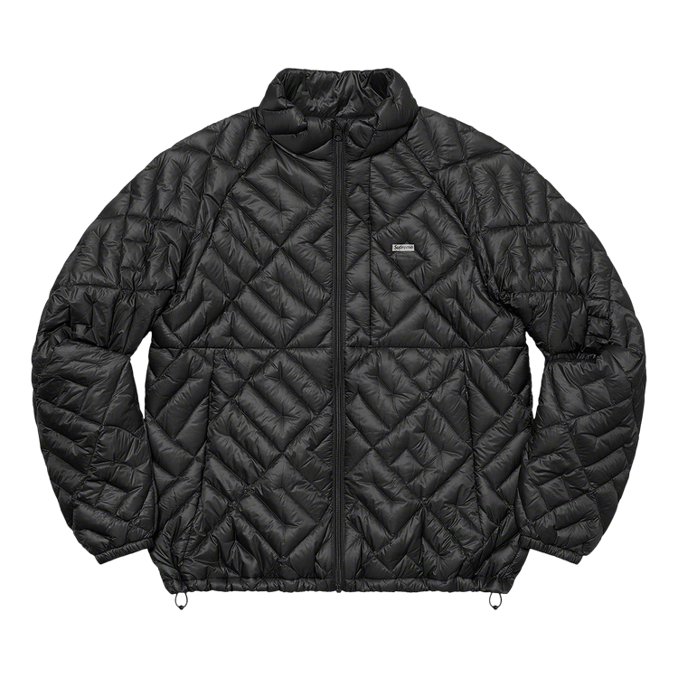 Supreme Spellout Quilted Lightweight Down Jacket "Black"
