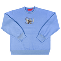 Supreme Overlap Crewneck "Light Blue"