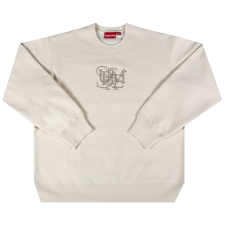 Supreme Overlap Crewneck "Natural"