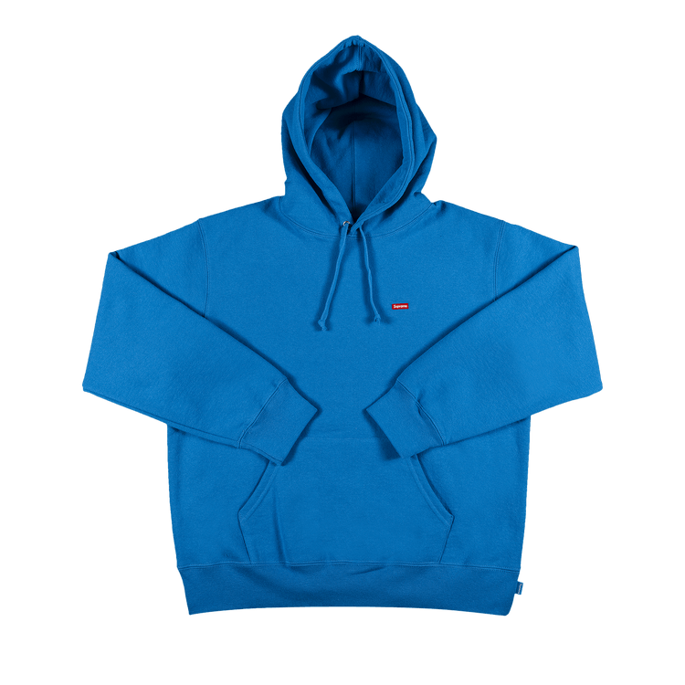 Supreme Small Box Hooded Sweatshirt "Bright Blue"