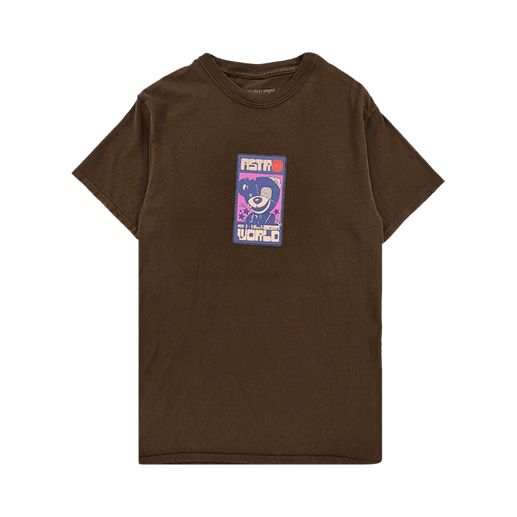 Cactus Jack by Travis Scott Scare Bear Tee I "Brown"