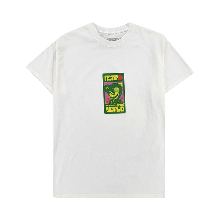 Cactus Jack by Travis Scott Scare Bear Tee II "White"