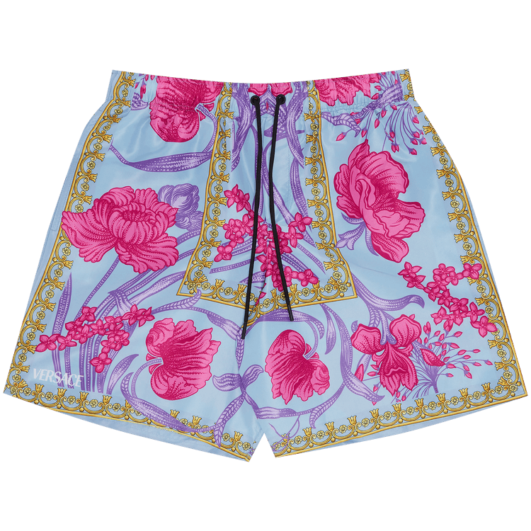 Versace Printed Swimshorts "Purple/Pink"
