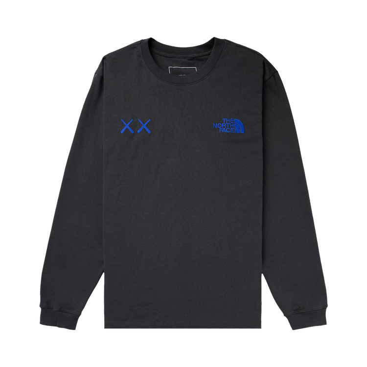 The North Face x KAWS Long-Sleeve Tee "Asphalt Grey"