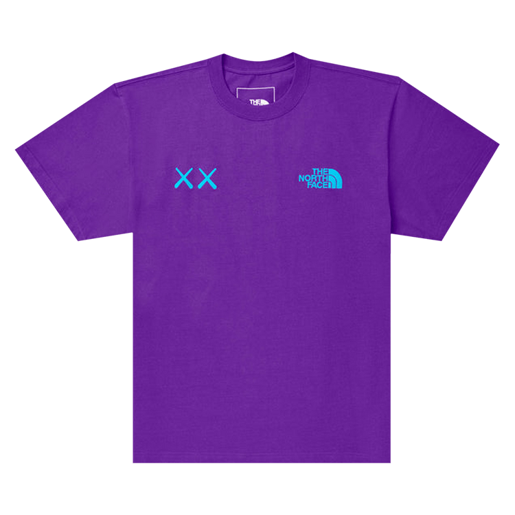 The North Face x KAWS Short-Sleeve Tee "Gravity Purple"