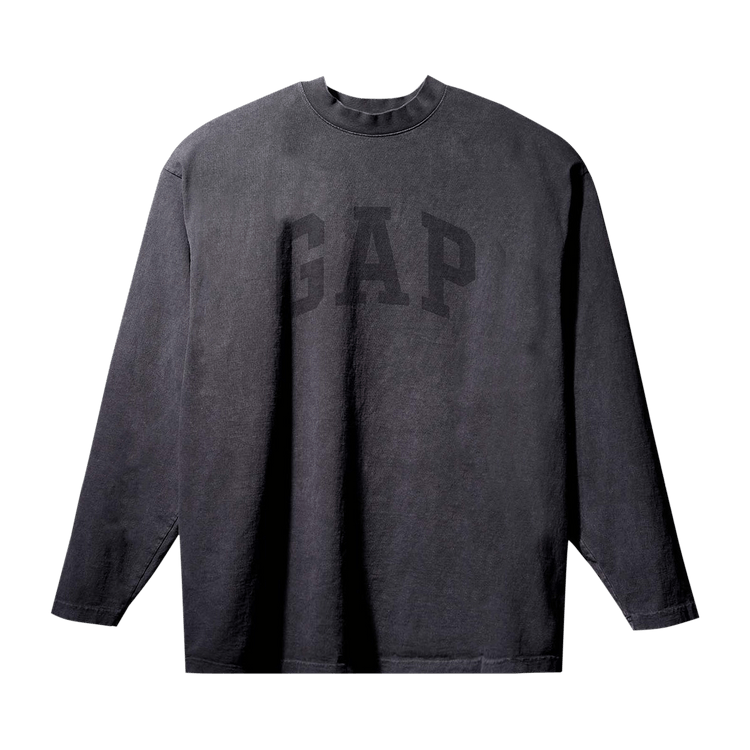Yeezy Gap Engineered by Balenciaga Dove Long-Sleeve Tee "Washed Black"