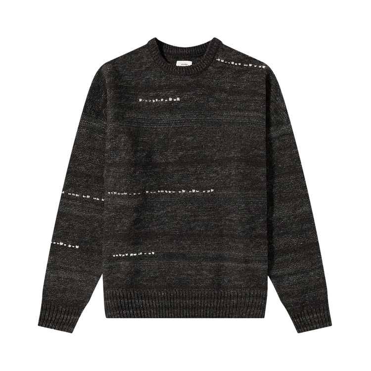 Visvim Amplus Knit Long-Sleeve "Black"