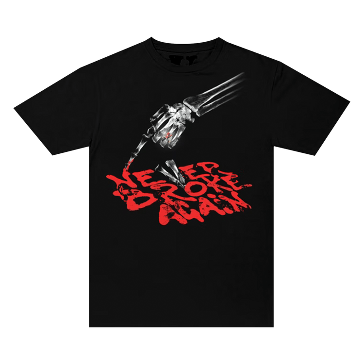 Vlone x NBA Youngboy Bones T-Shirt "Black"
