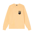 Stussy 8 Ball Pigment Dyed Long-Sleeve Tee "Natural"