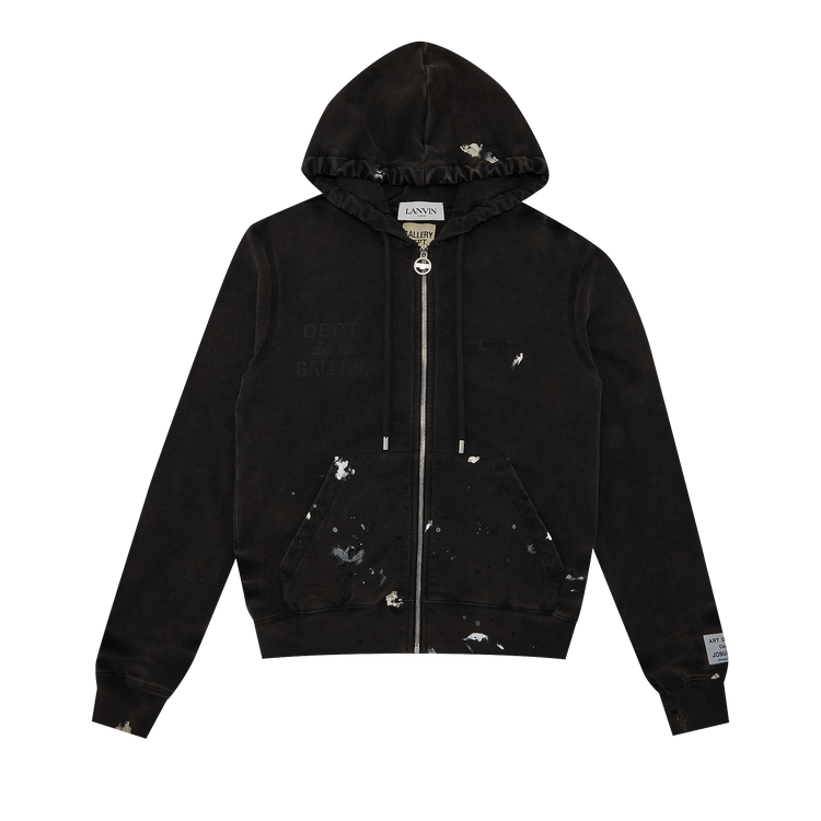 Gallery Dept. x Lanvin Paris Embroidered Zipped Hoodie "Multicolor"