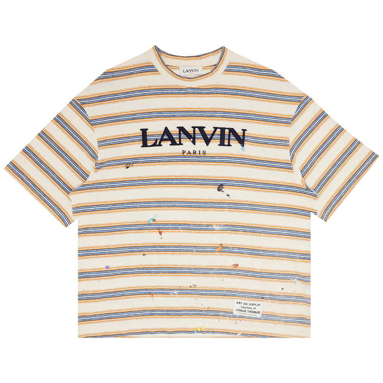 Gallery Dept. x Lanvin Paris Embroidered Oversize T-Shirt "Multicolor"