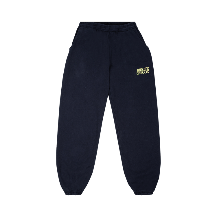Bricks & Wood Logo Sweatpants "Navy"