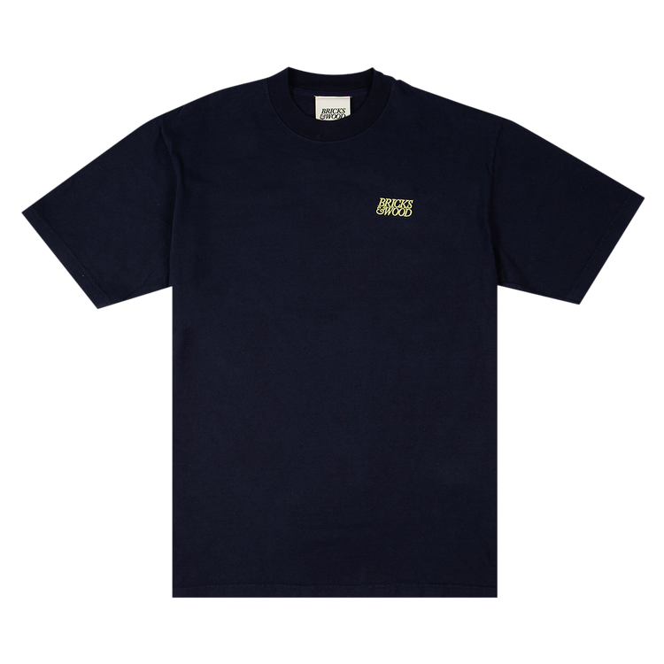 Bricks & Wood Logo Tee "Navy"