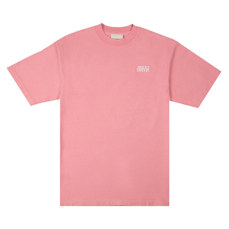 Bricks & Wood Logo Tee "Pink"