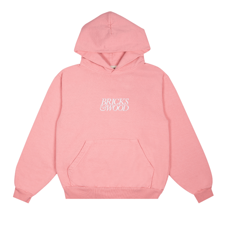 Bricks & Wood Logo Hoodie "Pink"