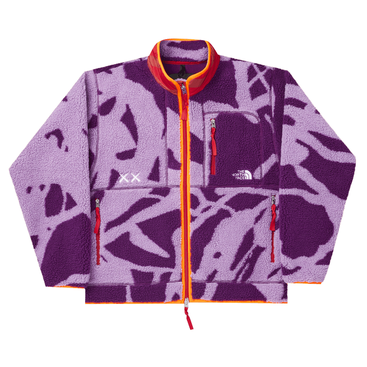 The North Face x KAWS Freeride Fleece Jacket "Pamplona Purple"
