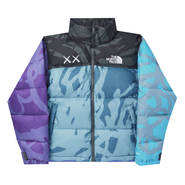 The North Face x KAWS Retro 1996 Nuptse Jacket "Monterey Blue"