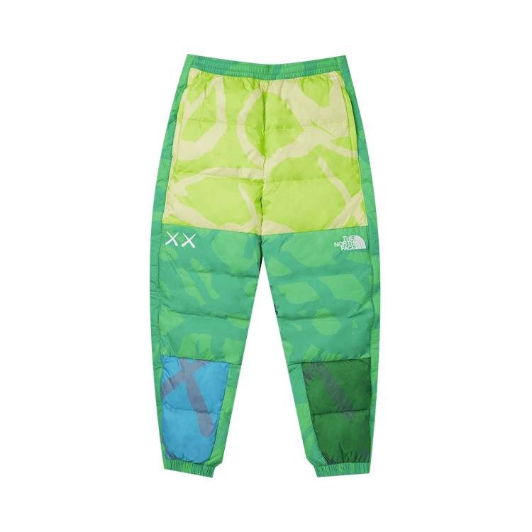 The North Face x KAWS Retro 1996 Nuptse Pant "Safety Green"