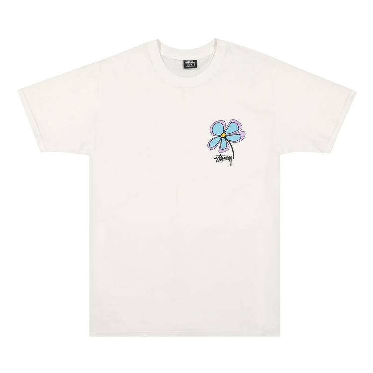 Stussy Flower Tee "White"