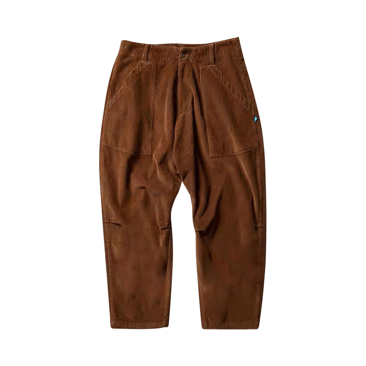 Liberaiders Corduroy Sarrouel Pants "Charcoal"