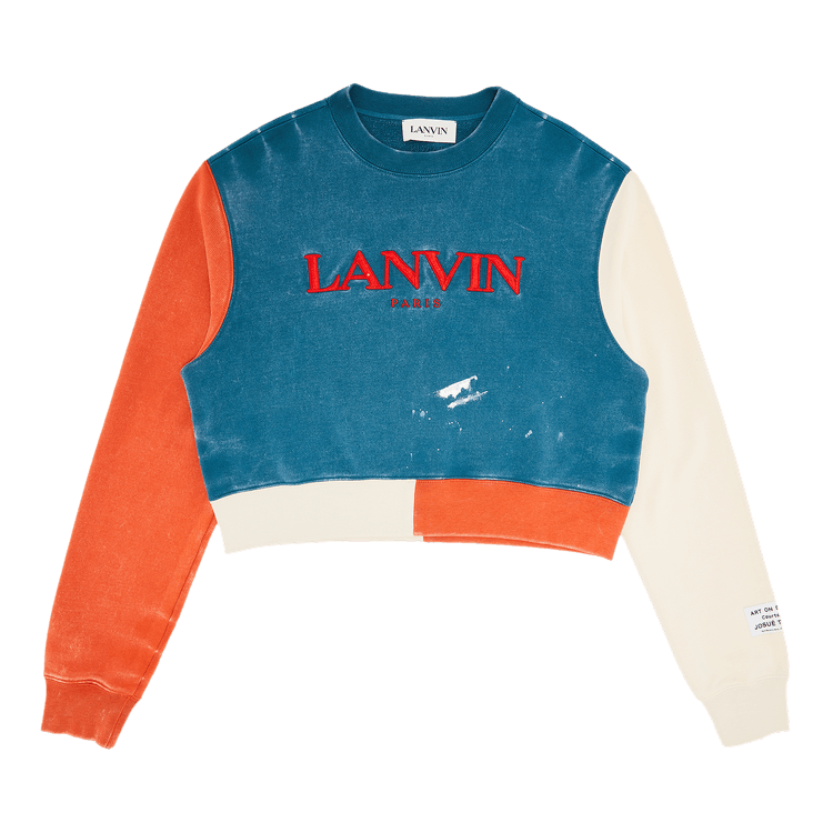 Gallery Dept. x Lanvin Colorblock Crewneck "Orange"