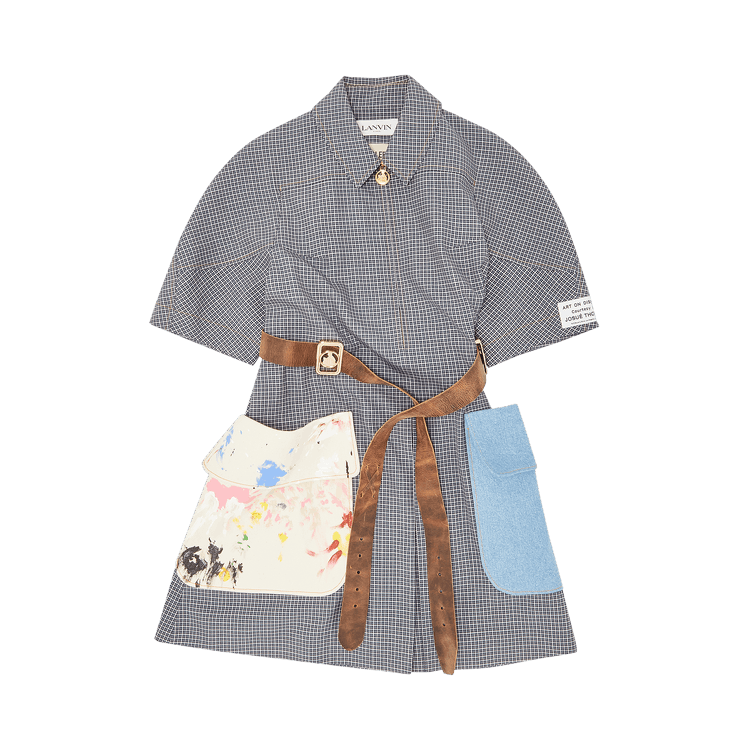 Gallery Dept. x Lanvin Belted Dress "Plaid"
