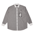 Fred Perry x Raf Simons Patch Oversized Shirt "Black"