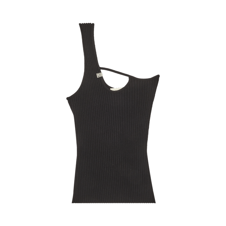 1017 ALYX 9SM Webbed Rip Knit Tank Top "Black"