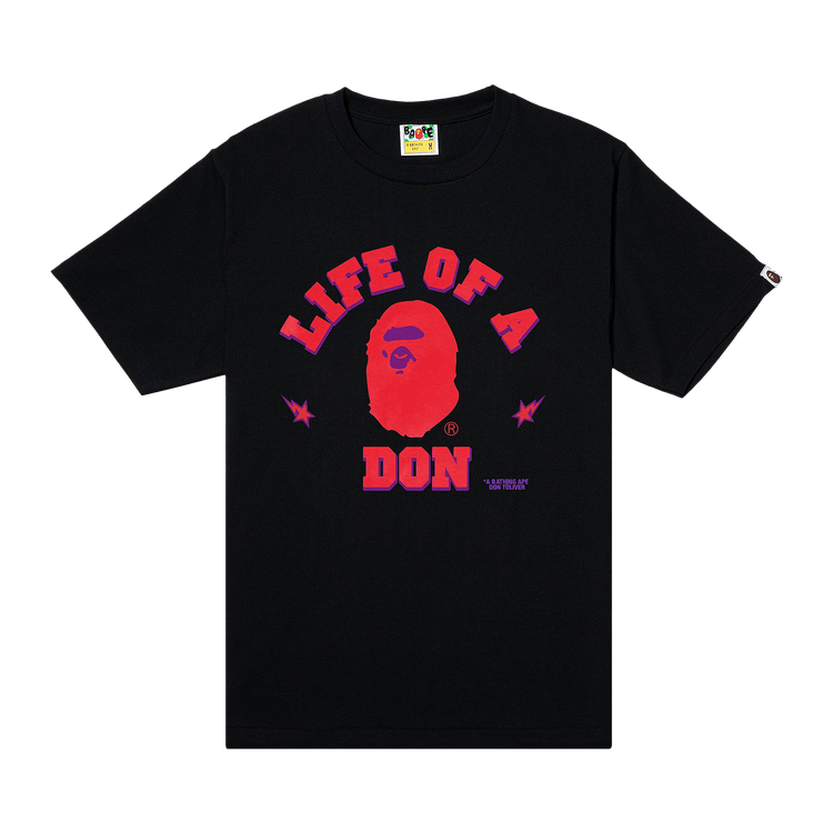BAPE x Cactus Jack x Don Toliver Tee I "Black"