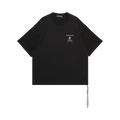 Mastermind World x Swarovski Left Centered Logo Oversize T-Shirt "Black"