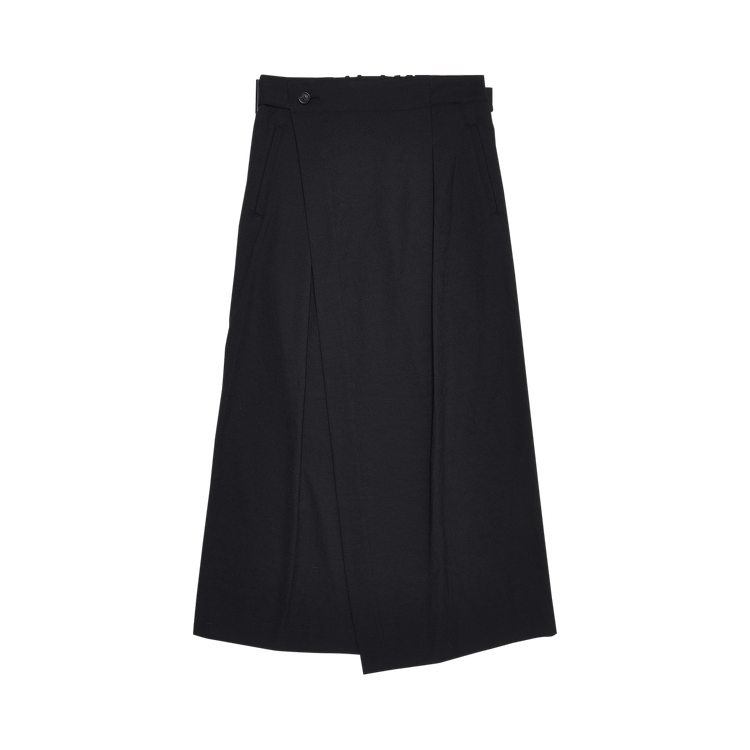 Issey Miyake Curve Cut Skirt "Black"