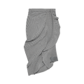 Issey Miyake Manta Skirt "Black Hued"