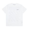 Off-White Wave Diag Slim Short-Sleeve Tee "White/Black"