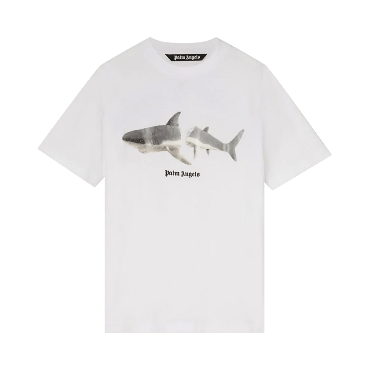 Palm Angels Shark Classic Tee "White/Black"