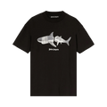 Palm Angels Shark Classic Tee "Black/White"