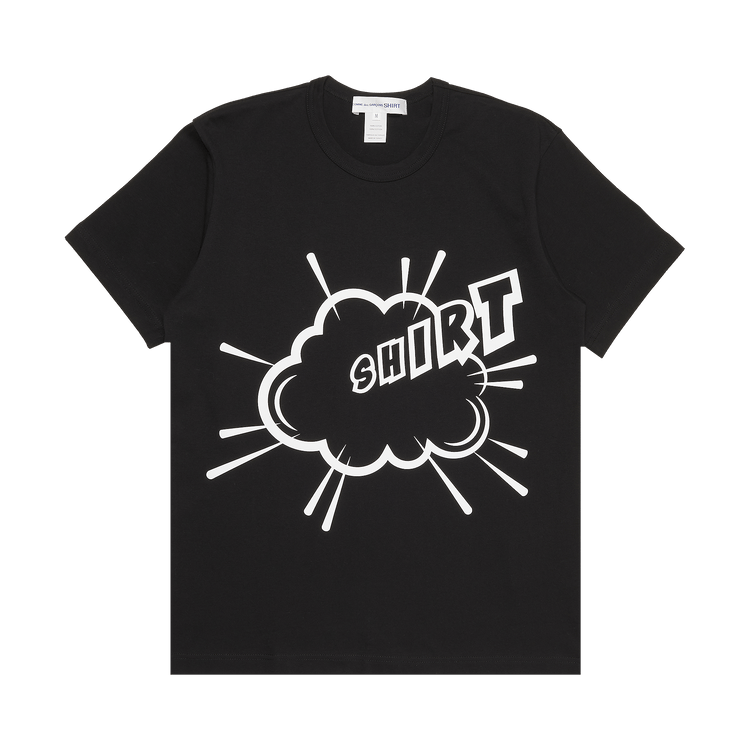 Comme des Garçons SHIRT Graphic T-Shirt "Black"