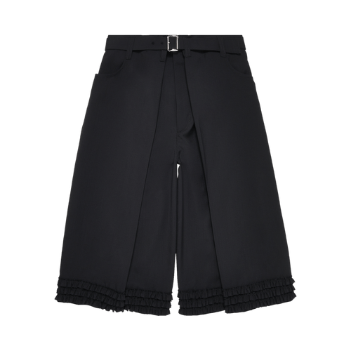 Tao Comme des Garçons Ruffle Detail Pants "Black"