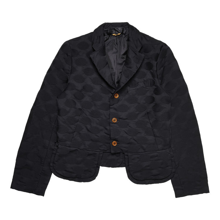 Comme des Garçons Polka Dots Jacquard Jacket "Black"