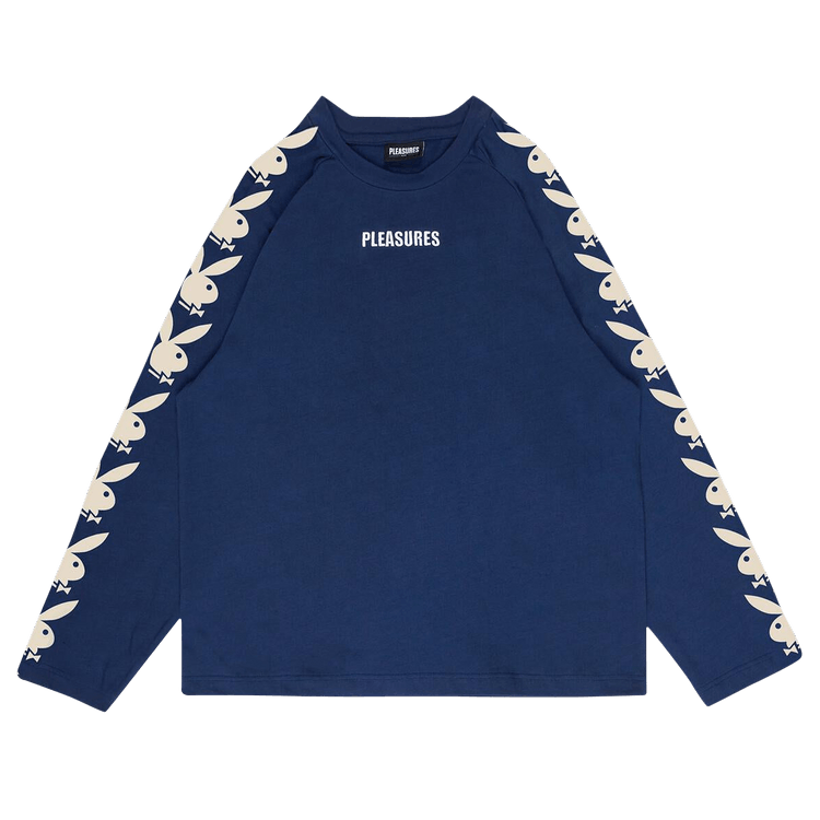 Pleasures PB Raglan Long-Sleeve "Navy"