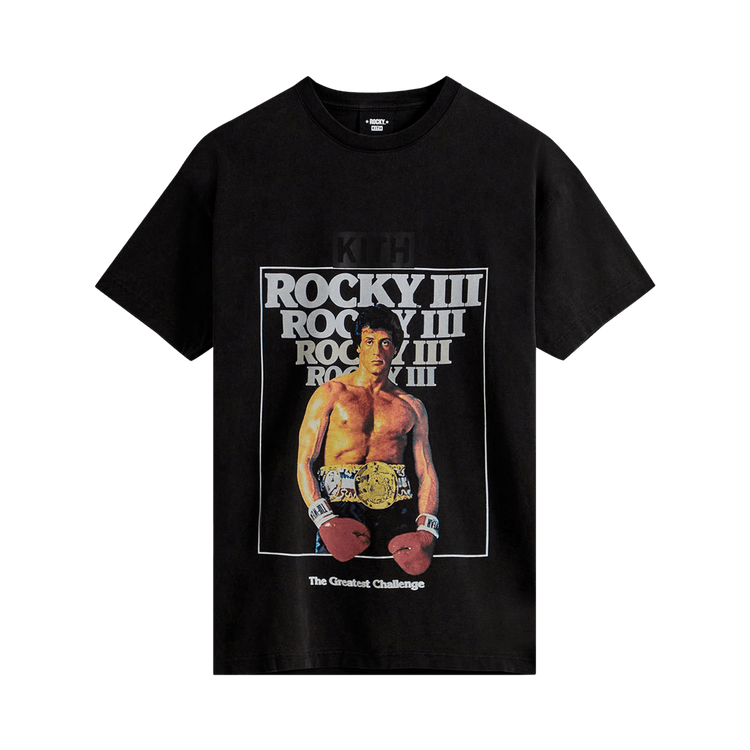 Kith For Rocky III Vintage Tee "Black"