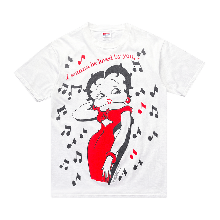 Vintage 1997 Betty Boop Tee "White"